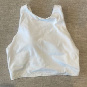 Like new Athleta white sports bra
